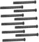 Abaodam 10pcs Trash Can Supplies Wheelie Bin Lid Latch Pins Hinges for Sanitation Bin Accessories