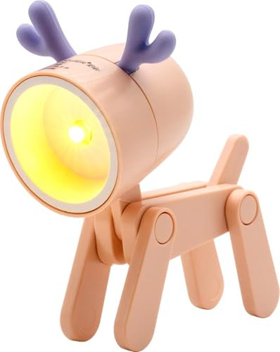 RealPower LED-Tier Taschenlampe Pink deer