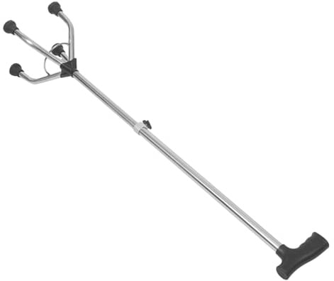Rutschfester Gehstock Vierbein Aluminiumlegierung für Senioren | Gehstock mit 4 Füßen, Ergonomischer Griff und Stabile Vierbein Konstruktion, Leichtes Gehhilfen Design