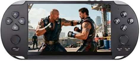 CZT 5,1 Pollici Console per Videogiochi Retrò Giochi Integrati Diversi Emulatori Video Musica E-book Giochi Ortatili Console con uscita TV Lettore MP3/4 Regalo di Compleanno/Natale