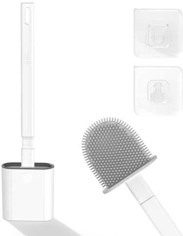Kloburste Silikon (1-Teiliges Set Weiß)