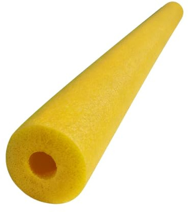 Nouilles de piscine en mousse, tube de 120 x 6 cm en mousse souple avec trou, flottant, creux, coloré, aide à la flottaison pour la natation, les fêtes d'été, les sports nautiques, la natation pour