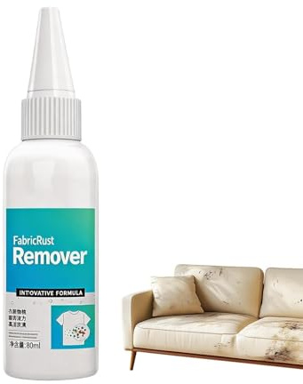 Clothing Stain Remover, 80ml Deep Cleaning Spray, 80 Ml Dirt Dissolving Formula with Quick Action System, Fabric Spot Tool, Powerful Liquid Design Style, Home Use for Jackets Upholstery
