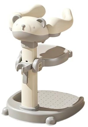 Support de Douche pour Siège 2 en 1 Amovible et Réglable en Hauteur | Support de Douche pour Bébé Pour de 8 à 36 Mois, , Domicile, Appartement, Hôtel