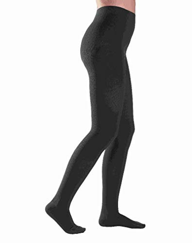 Kompressionsstrümpfe Sigvaris COMFORT - AT Strumpfhose / KKL1 / large PLUS/black / geschlossene Fußspitze/long / ohne