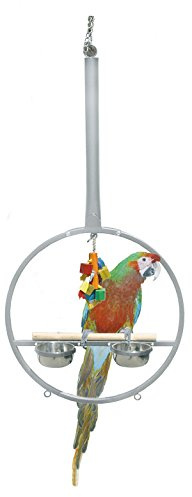 Montana Cages | Hängefreisitz für Papageien - Playring - Platinum