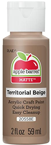 Apple Barrel Acrylic Paint, Territorial Beige, 2oz