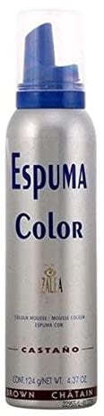 ALEA - Espuma de Color para el Pelo - 143 g - Color Castaño - Reaviva el Tono y Brillo del Cabello - Conserva el Tono Natural o Teñido - Neutraliza Reflejos no Deseados