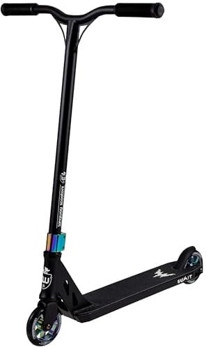 Longway Unisex – Erwachsene Summit Scooter, Black/Neochrome, One Size
