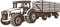 Samunshi® Wandtattoo Traktor mit Anhänger Trecker Kinderzimmer Kinder Wandaufkleber 100 x 42cm braun