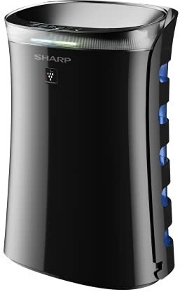 SHARP UAPM50E Luftreiniger mit Insektenvernichter für Räume bis zu 40 qm, 3-Stufen Filtersystem (Vorfilter, Geruchsfilter, HEPA-Filter), schwarz