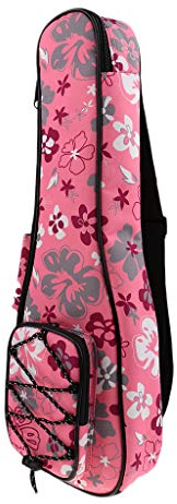 Gitarrentasche bag Oxford - Gewebe Gitarre Tasche Gitarren Bag Tragetasche für Ukulele, 23 Zoll Rosa