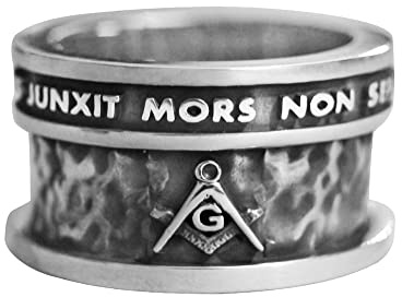 silverzone77 Neu Große Reifen Freimaurer Ring Sterling Silber 925 Schmuck Juwelen