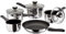 Judge J3C1EA Vista Non-Stick Draining 5 Piece Saucepan Set, Stainless Steel