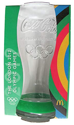 Coca C o l a & Mc Donald´s - England - Edition Olympia Games 2012 London - Glas 0,37 l. - Motiv 3