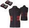 Lenz HEATED VEST SET m. 1800 Li-Ion Akku Beheizbare Weste Heizweste Herren Wärmeweste mit Akku beheizte Weste mit Heizung heizbare Weste