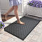 COLOR&GEOMETRY Door Mat Outdoor 60 X 120 cm, Front Door Mat Outside, Absorbent Non-slip Heavy Duty Door Mat, Rubber Backed Outdoor Mat Entrance Dirt Trapper Door Mat for Entryway, Hallway (Dark Grey)