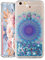 Glitzer Flüssiges Silikon Handyhülle für iPhone SE 2020 / iPhone 8 / 7,Glitzer Blaue Blume Quicksand Fließende Flüssigkeit Silikon Case Weich TPU Crystal Dynamisch Cover für iPhone 8,XY Blue Flower