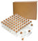 CLTPY Lot de 105 mini bouteilles en verre de 10 ml avec bouchon - 22 x 50 mm - Avec bouchon - Petites bouteilles en verre avec bouchons - Pour bricolage, bijoux, bonbonnières, mariage