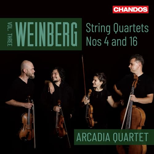 Weinberg: Streichquartette Nr. 4 und 16