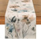 LOMOHOO Tischläufer Dekorationen Orchideen Blumen Tisch Läufer 180cm Tischläufer Vintage Küche Frühling Tisch Dekoration Blume Dekor Abendessen Partei