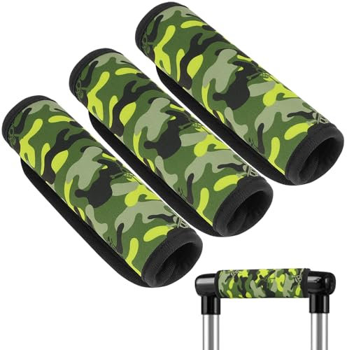 Desing Wish 3 Stück Neopren Gepäckgriff Griffpolster Komfortabel Handhaben Gepäck Identifizieren Gepäckgriff Griffpolster für Reisetaschen Koffer Rucksäcke Reisen Zubehör Geschenk