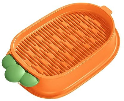 FROVOL Boîte de plantation d'herbe de carotte double couche sans terre pour plantes de culture d'herbe à chat et plantes hydroponiques Y4F3