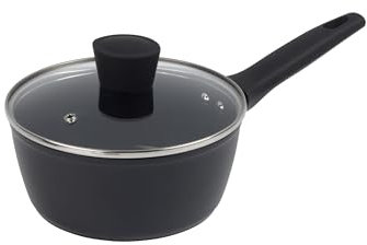 Russell Hobbs RH03259EU7 Verde Thermocollar 18 cm Kochtopf mit Deckel - gesunde keramische Antihaftbeschichtung, PFAS-frei, aus recyceltem Aluminium, Induktionstopf, Temperaturanzeige Kochgeschirr