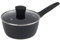 Russell Hobbs RH03259EU7 Verde Thermocollar 18cm Saucepan with Lid - Healthy Ceramic Non-Stick Coating, PFAS-Free, Recycled Aluminum Body, Induction Cooking Pot, Temperature Indicator Cookware