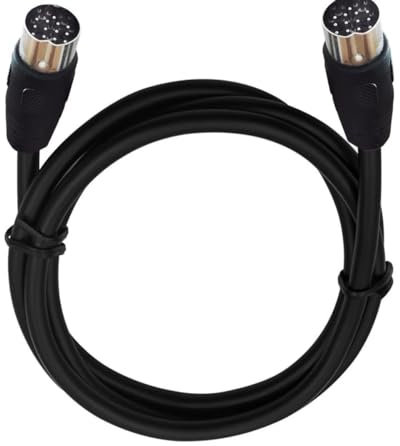 innov8 13 Pin Din Male to Male Audio Cable Ham Radio, Kenwood, Icom (1m)