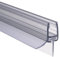 Schulte joint d'étanchéité de douche bas universel, 100 cm recoupable, pour paroi porte de douche pivotante épaisseur verre 6 mm
