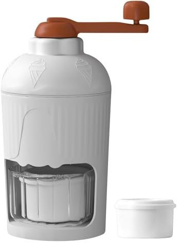 Manual Ice Crusher - Slushies Maker Machine - Portable Smoothies Hail, Crushed Ice Machine With Tray For Kitchen Picnic Outdoor Use