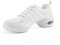Asyusyu Tanzsneaker Damen Tanzschuhe Schnüren Jazz Tanzschuhe mit Luftkissen for Damen Herren Cheerleader Zumba-Weiss, 35EU