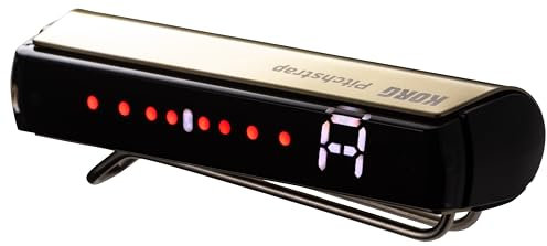 Korg – PST-1 – Pitchstrap Gitarrengurt Stimmgerät – Gold