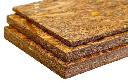 PSB Supreme | Alternative durable OSB3/4 | Panneau de construction en biomasse haute résistance | 18 mm – 0,6 m x 0,6 m
