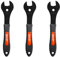 SONZUIA Bicycle Cone Wrench Set Tool (13, 14, 15, 16, 17, 18, 19mm), Bike Cone Spanner Set, Wheel Hub Axle Nut Install Remover (17-18-19mm)