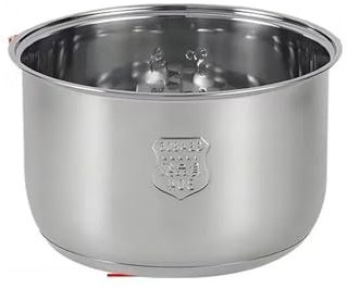 304 Stainless Steel Rice Cooker Inner Bowl Compatible For Zojirushi NS-TSC10 Multi-cooker Replacement Inner Pot(3L)