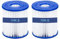NUHFUFA 2 cartucce filtranti per piscina tipo Ⅱ, cartuccia filtro per vasca idromassaggio compatibile con 58094 530-800 Gal. Pompa filtrante per piscine fuori terra