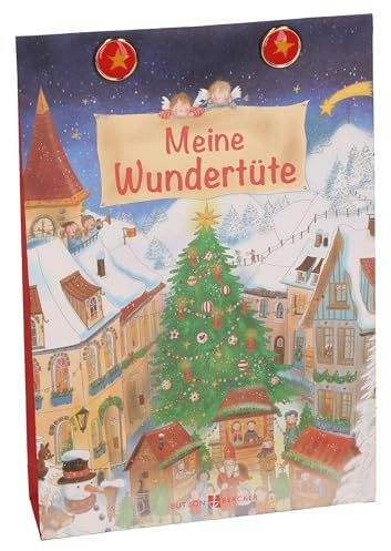 Butzon & Bercker Wundertüte zu Weihnachten – liebevoll gefüllte Überraschungstüte mit kleinen Geschenkartikeln für Advent und Heiligabend, festliche Mitbringsel für Kinder und Familie | Festliche Geschenktüte mit kleinen Mitbringseln, ideal für Advent und Heiligabend, Überraschung für Kinder und Familien