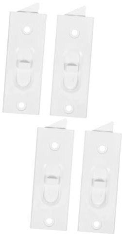 DIYEAH 2 Paare Fensterbeschläge für Kippfenster Einstellbare Langlebige Fensterlatch für Amerikanische Klappfenster Zubehör für Sichere und Funktionale Fensterlösungen