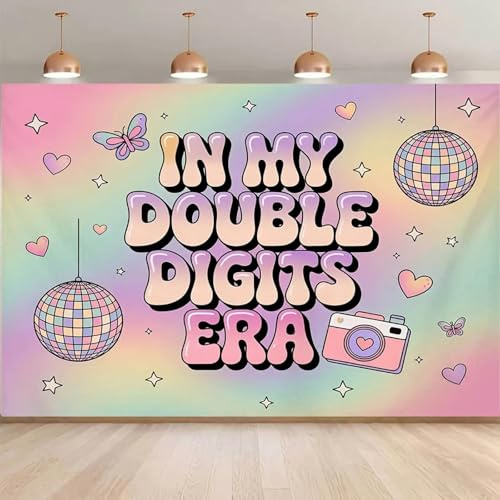 1 piece of digital era photography background featuring butterflies hearts and disco balls