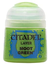 Games Workshop - Citadel Colour Layer: Moot Green (12ml) Paint Age 3+