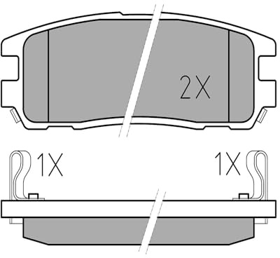 Meyle 025 218 7514/W Brake Pad Set, disc brake
