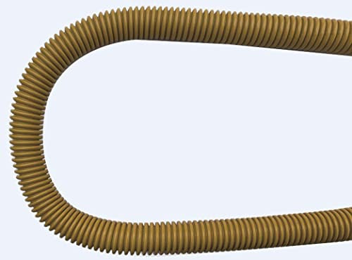 48 Stainless Steel Gas Connector with 1/2 and 1/2 Fittings