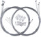 Hotop 2 Set Mountain Bike Brake Cable Gear Cable Wire and Cable End Crimps Kit
