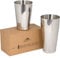 A Bar Above Ensemble de shakers Boston professionnels de 532 ml en acier inoxydable lesté pour barmen, shaker de bar en acier 304 de qualité supérieure, outils de barman essentiels pour mélanger les