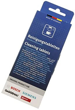 Reinigungstabletten 00311940 , 10 Stück, Bosch, Siemens, Gaggenau