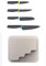 Joseph Joseph DoorStore Knives 4-Piece Elevate Knife Set with in-Cupboard Storage case, Multi, 48