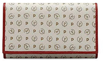 POLLINI PORTAFOGLIO DONNA HERITAGE AVORIO 19X11X3