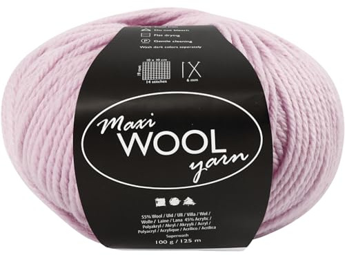 Wolle,Staubrosa,L:125m,100g/1Knäuel